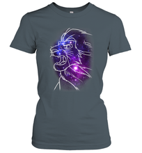 Load image into Gallery viewer, Disney Lion King Mufasa Galaxies Graphic Women Cotton T-Shirt