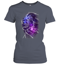 Load image into Gallery viewer, Disney Lion King Mufasa Galaxies Graphic Women Cotton T-Shirt