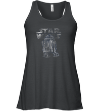 Load image into Gallery viewer, Star Wars R2 D2 Vintage Style C2 Women Racerback Tank
