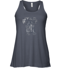 Load image into Gallery viewer, Star Wars R2 D2 Vintage Style C2 Women Racerback Tank