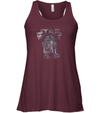 Load image into Gallery viewer, Star Wars R2 D2 Vintage Style C2 Women Racerback Tank