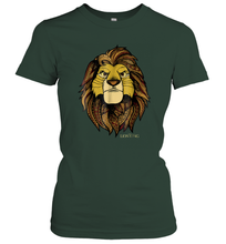 Load image into Gallery viewer, Disney Lion King Noble Simba Women Cotton T-Shirt