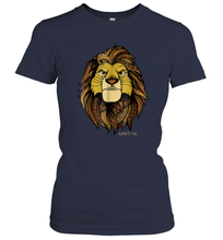 Load image into Gallery viewer, Disney Lion King Noble Simba Women Cotton T-Shirt