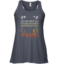 Load image into Gallery viewer, Into The Forest I Go Forest Gift Women Racerback Tank