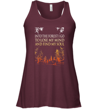 Load image into Gallery viewer, Into The Forest I Go Forest Gift Women Racerback Tank
