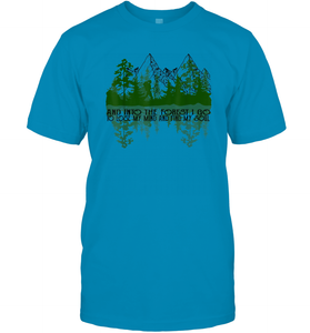 And Into The Forest I Go To Lose My Mind And Find My Soul Men Cotton T-Shirt