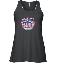 Load image into Gallery viewer, Star Wars X Wing Rebel Symbol Vintage Z1 Women Racerback Tank