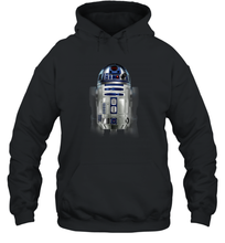 Load image into Gallery viewer, Star Wars R2 D2 Hi Res Photo Pose Graphic Unisex Hooded Sweatshirt