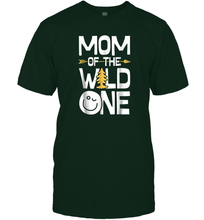 Load image into Gallery viewer, Mom of the Wild One T shirt Mother Moms Mommy Women Gift Men Cotton T-Shirt