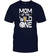 Load image into Gallery viewer, Mom of the Wild One T shirt Mother Moms Mommy Women Gift Men Cotton T-Shirt