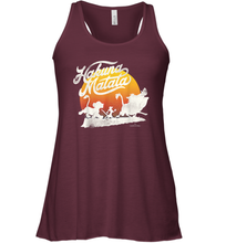 Load image into Gallery viewer, Disney The Lion King Hakuna Matata Sunset Women Racerback Tank