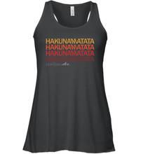 Load image into Gallery viewer, Disney Lion King Hakuna Matata Sunset Colors Women Racerback Tank