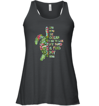 Load image into Gallery viewer, And Into The Ocean I Go To Lose My Mind Women Racerback Tank