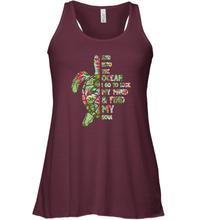 Load image into Gallery viewer, And Into The Ocean I Go To Lose My Mind Women Racerback Tank