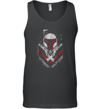 Load image into Gallery viewer, Star Wars Boba Fett No Threats Only Promises Graphic Men Cotton Tank Top