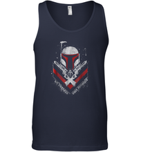 Load image into Gallery viewer, Star Wars Boba Fett No Threats Only Promises Graphic Men Cotton Tank Top