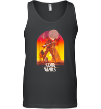 Load image into Gallery viewer, Star Wars Ralph McQuarrie Luke and Leia Alderaan Men Cotton Tank Top