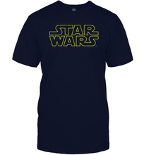 Load image into Gallery viewer, Star Wars Simple Logo Outline Men Cotton T-Shirt