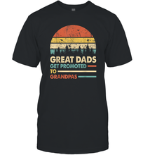 Load image into Gallery viewer, Mens Great Dads Get Promoted To Grandpas T Shirt Mens Vintage Men Cotton T-Shirt