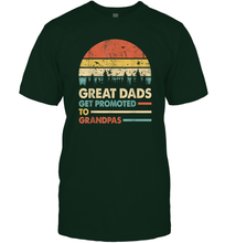 Load image into Gallery viewer, Mens Great Dads Get Promoted To Grandpas T Shirt Mens Vintage Men Cotton T-Shirt