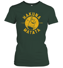 Load image into Gallery viewer, Disney Lion King Distressed Hakuna Matata Stamp Graphic Women Cotton T-Shirt