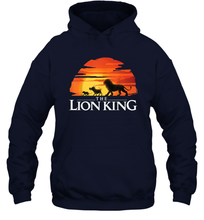 Load image into Gallery viewer, Disney Lion King Sunset Unisex Hooded Sweatshirt