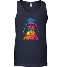 Load image into Gallery viewer, Star Wars Darth Vader Tie Dye Helmet Graphic Z1 Men Cotton Tank Top
