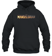 Load image into Gallery viewer, Star Wars The Mandalorian Series Logo Unisex Hooded Sweatshirt