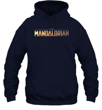 Load image into Gallery viewer, Star Wars The Mandalorian Series Logo Unisex Hooded Sweatshirt