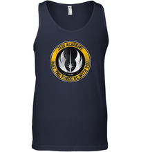 Load image into Gallery viewer, Star Wars Jedi Academy Gold Emblem Graphic Men Cotton Tank Top