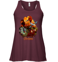 Load image into Gallery viewer, Disney Lion King Main Cast Poster Women Racerback Tank