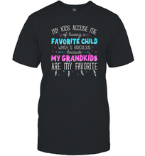 Load image into Gallery viewer, My Grandkids Are My Favorite Shirt  Funny Grandma Gift Men Cotton T-Shirt