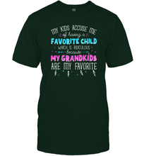 Load image into Gallery viewer, My Grandkids Are My Favorite Shirt  Funny Grandma Gift Men Cotton T-Shirt