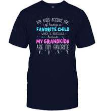 Load image into Gallery viewer, My Grandkids Are My Favorite Shirt  Funny Grandma Gift Men Cotton T-Shirt