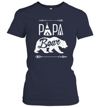 Load image into Gallery viewer, Papa Bear T shirt Fathers Day Family Matching Couple Men Women Cotton T-Shirt