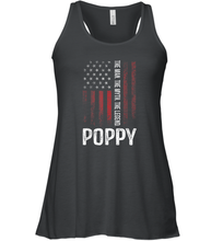 Load image into Gallery viewer, Poppy The Man The Myth The Legend T Shirt Grandpa Women Racerback Tank