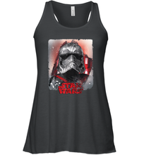 Load image into Gallery viewer, Star Wars Last Jedi Captain Phasma Distress Graphic Women Racerback Tank