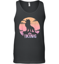 Load image into Gallery viewer, Disney The Lion King Live Action Sunset Pride Rock Poster Men Cotton Tank Top