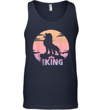 Load image into Gallery viewer, Disney The Lion King Live Action Sunset Pride Rock Poster Men Cotton Tank Top
