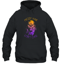 Load image into Gallery viewer, Star Wars Chewbacca Messy Hair Don't Care Graphic Unisex Hooded Sweatshirt