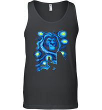 Load image into Gallery viewer, Disney Lion King Mufasa Starry Night Pride Rock Men Cotton Tank Top