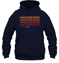 Load image into Gallery viewer, Disney Lion King Hakuna Matata Sunset Colors Unisex Hooded Sweatshirt