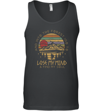 Load image into Gallery viewer, Into The Forest I Go To Lose My Mind Find My Soul Shirt Men Cotton Tank Top