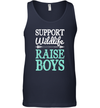 Load image into Gallery viewer, Support Wildlife Raise Boys T shirt Mom Dad Mother Parents Men Cotton Tank Top