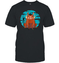 Load image into Gallery viewer, Disney The Lion King Happy Pumbaa Men Cotton T-Shirt