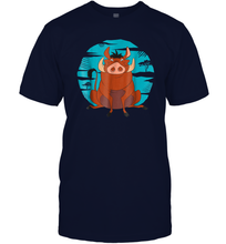 Load image into Gallery viewer, Disney The Lion King Happy Pumbaa Men Cotton T-Shirt