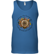 Load image into Gallery viewer, And Into The Forest I Go To Lose My Mind Hippie Men Cotton Tank Top