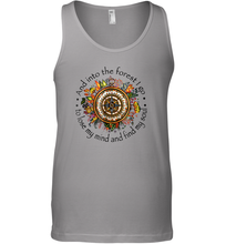 Load image into Gallery viewer, And Into The Forest I Go To Lose My Mind Hippie Men Cotton Tank Top