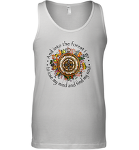 Load image into Gallery viewer, And Into The Forest I Go To Lose My Mind Hippie Men Cotton Tank Top