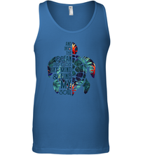 Load image into Gallery viewer, And Into The Ocean I Go To Lose My Mind And Find My Soul Men Cotton Tank Top